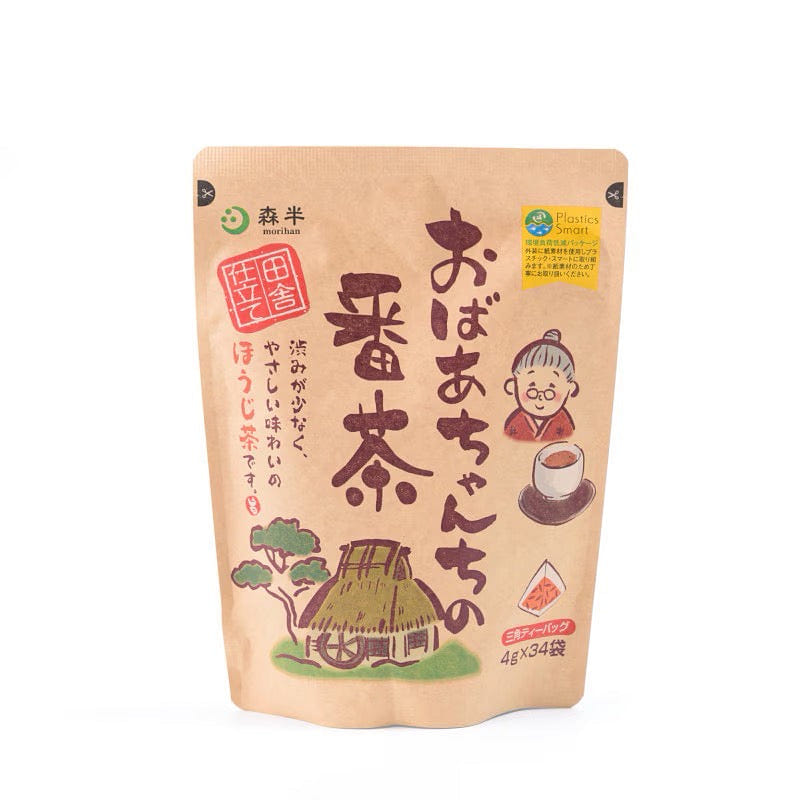 Morihan Grandma’s Bancha 4g x 34 Tea Bags 1 each