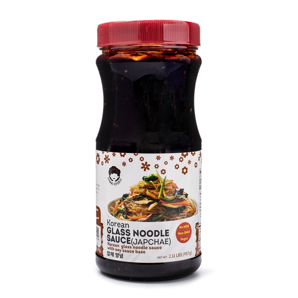 Get Ajumma Republic Korean Glass Noodle Japchae Sauce Delivered Weee