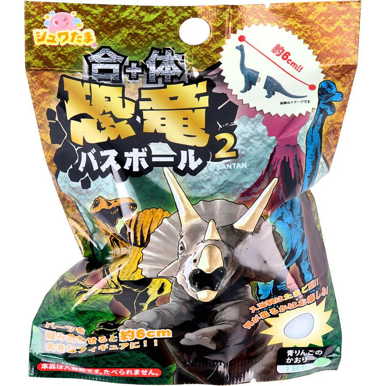 Santan 合体恐龙玩具盲盒沐浴球2 1个