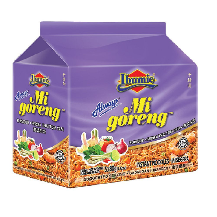 Ibumie Always Mi Goreng Tom Yum Flavor 1 each