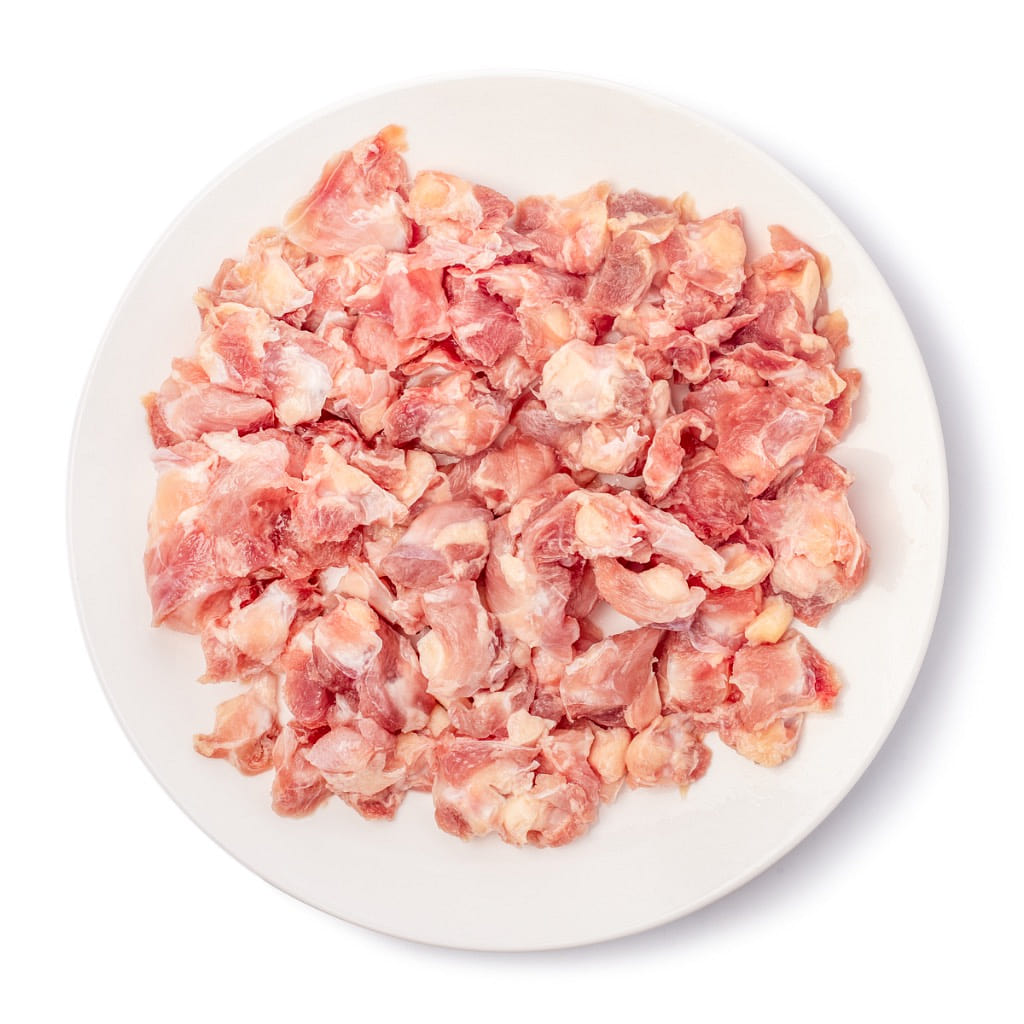 Huesos blandos de rodilla de pollo, congelado 2 libra(s)