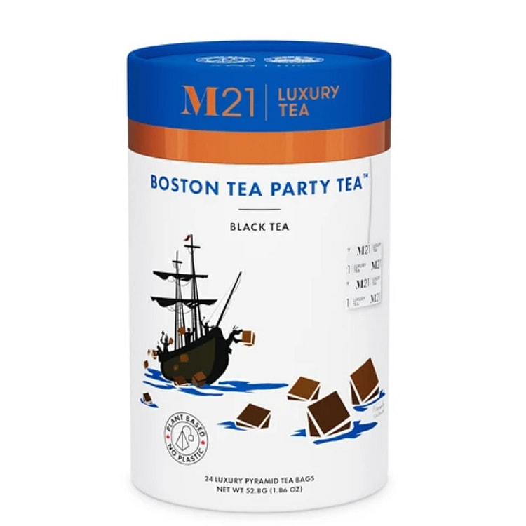 M21 Boston Tea Party Organic Black Tea 24 pack