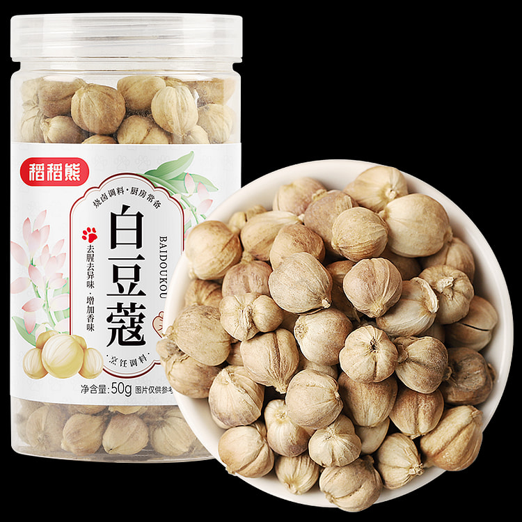 Rice bear, spice, white cardamom 50g, with cloves, white angelica, Shannai 