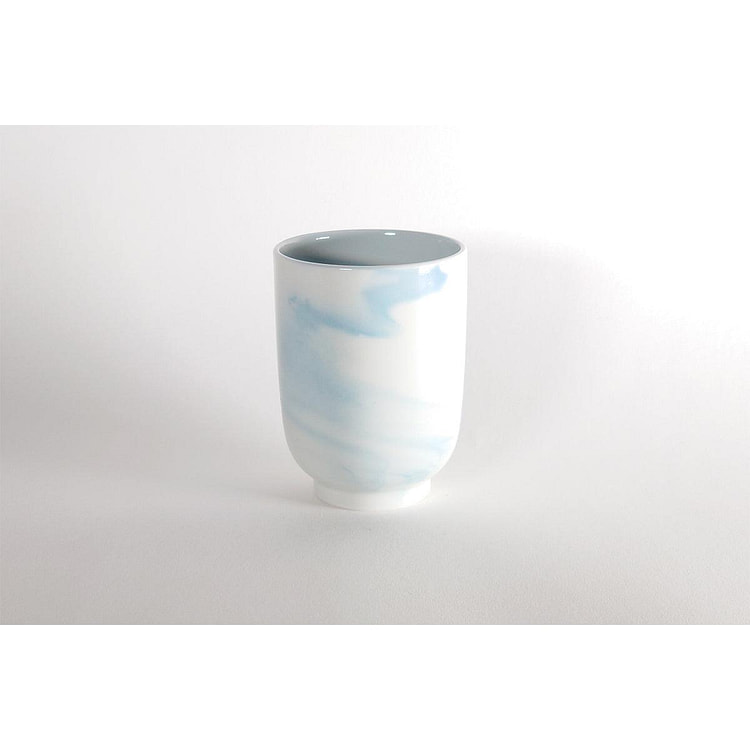 朝日堂 マーブル 空 湯呑 1 個