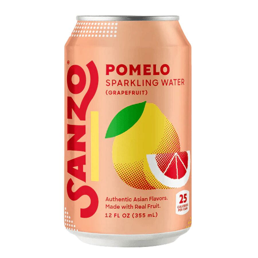 Sanzo Pomelo Sparkling Water 1 each