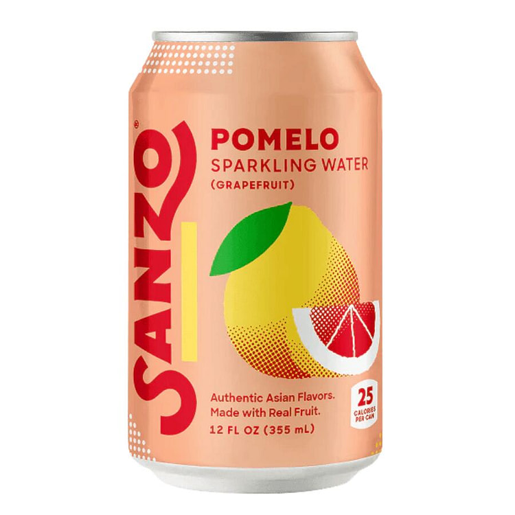 Sanzo Pomelo Sparkling Water 1 each