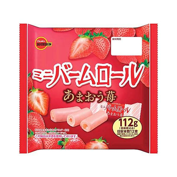 布尔本 迷你蛋卷 草莓味 112g 1 份