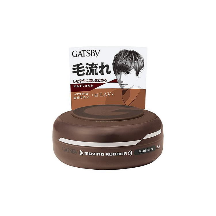 GATSBY Moving Rubber 多形态发型棕色 80g
