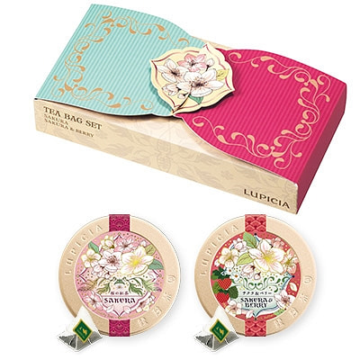 Lupicia 樱花限定 樱花红茶两件套
