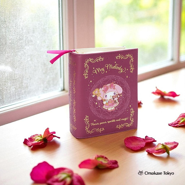 Sanrio My Melody 书形化妆包魔法 200 克