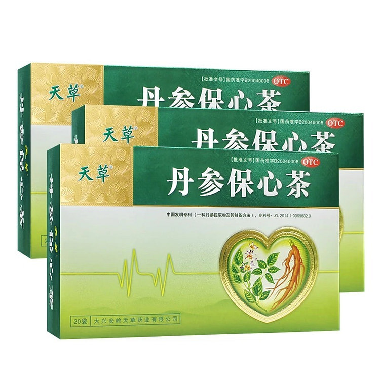 天草 丹参保心茶 呵护血管健康 60袋 1 份