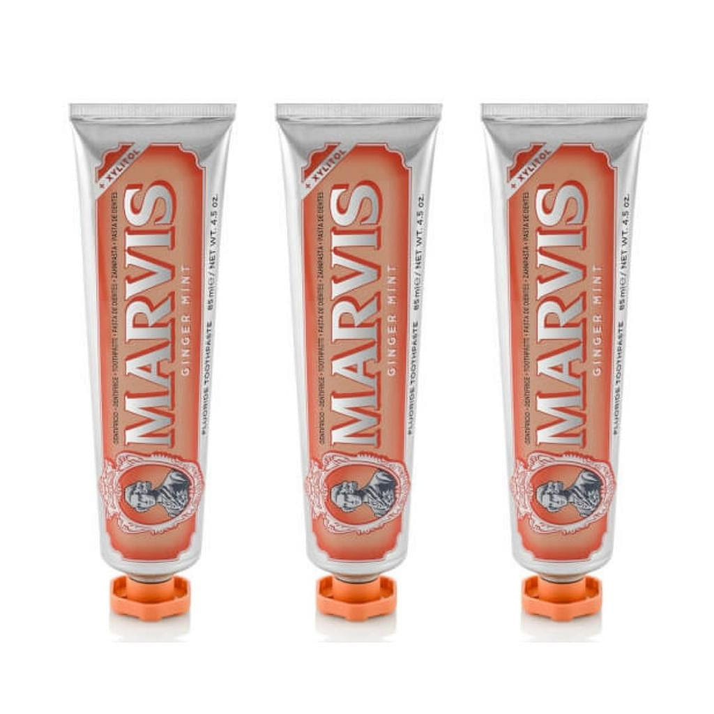 Marvis – Ginger Mint Toothpaste (3x85ml)