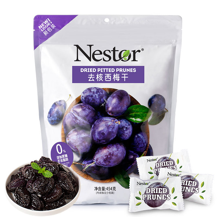 Nestor 去核西梅干软糯天然甜 454g*1袋