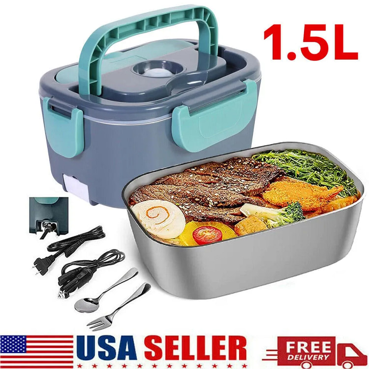 1.5L Electric Heating Lunch Box Portable 1 box