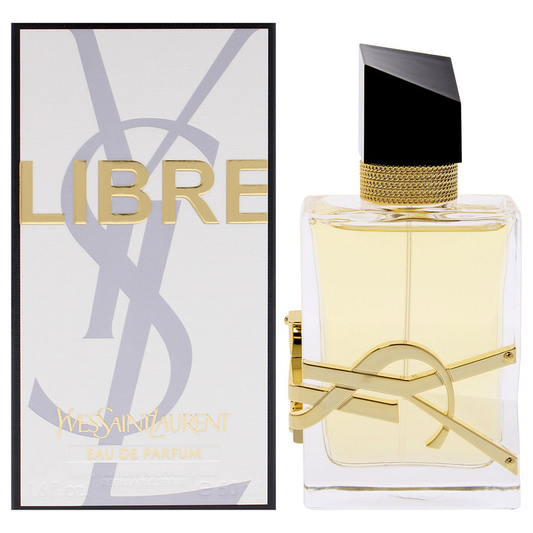 イヴ・サンローランの「リーブレ」女性用オードパルファムスプレー(詰め替え可能)47ml 1.6 オンス