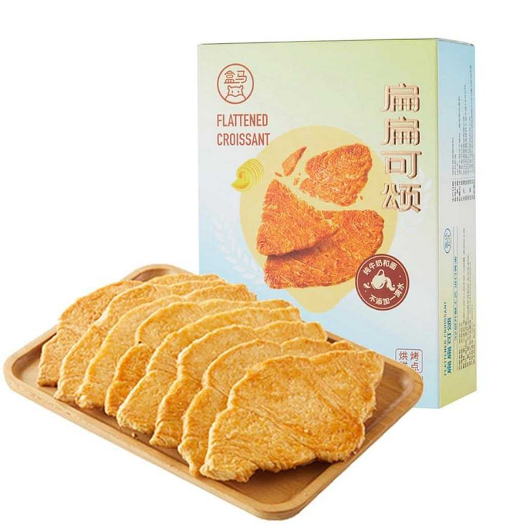 盒马 扁扁可颂