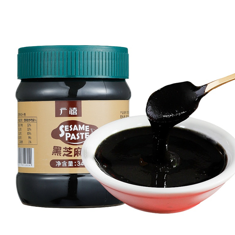 广禧纯黑芝麻酱340g*1瓶 340 克