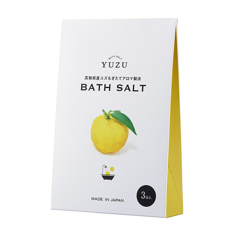 DAJ Kochi County YUZU Yuzu Bath Salt 40g*3 packs
