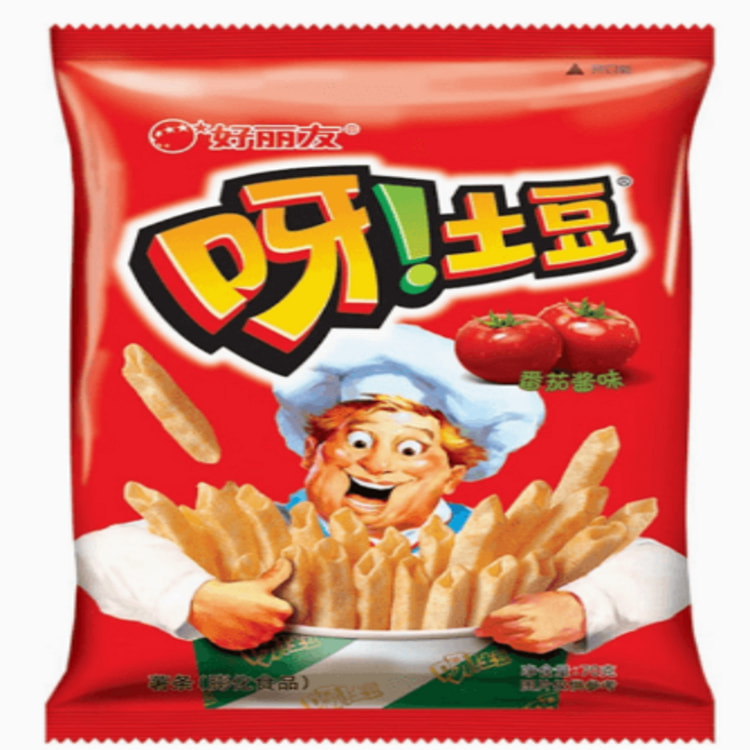 好丽友呀土豆番茄味