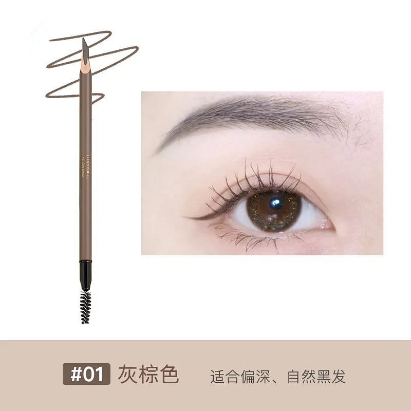 JUDYDOLL Eyebrow Pencil 01 is grayish-brown 1 each