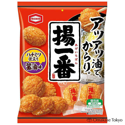 龟田蜂蜜酱油酥脆饼干（3包）