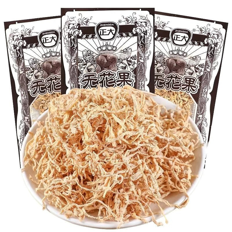 6 packs of Zhengda fig shreds 48 g
