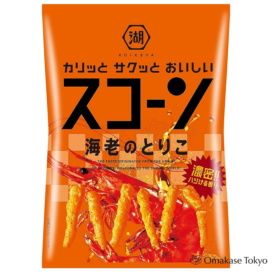 湖池屋 蔑视虾诱惑玉米零食 73g 73 克