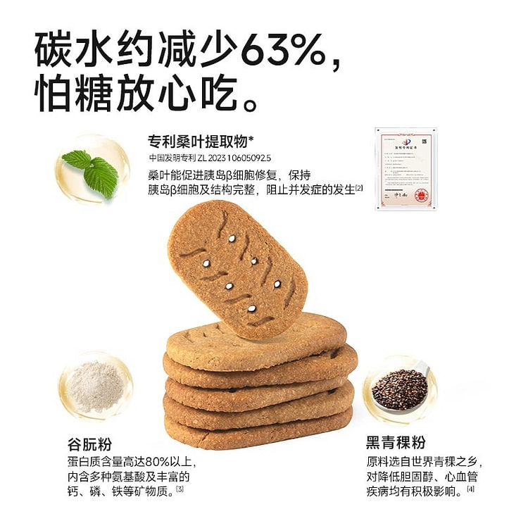 Sugar-free scallion savory biscuits 145g