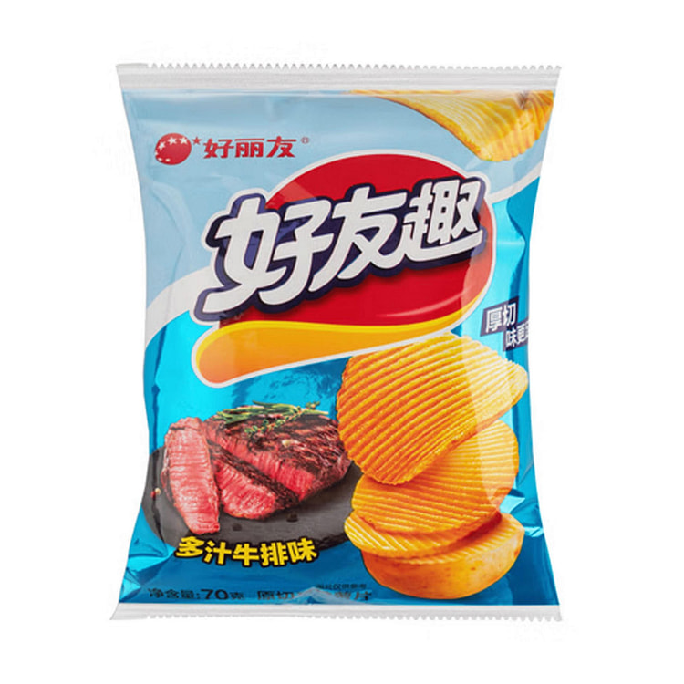 Orion Juicy Steak Potato Chips 70 g 1 each