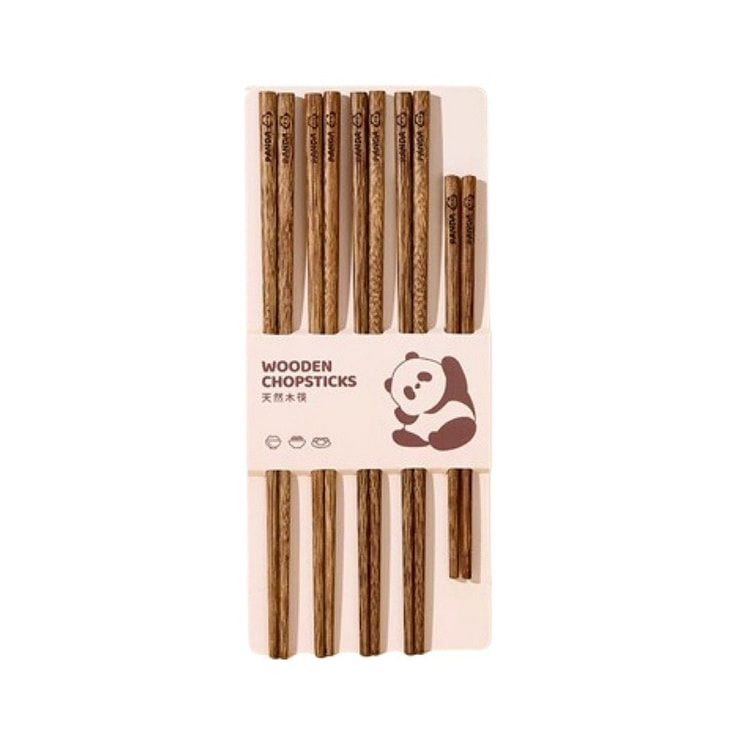 Wooden Chopsticks for Home Use: Antibacterial, Non 5 each