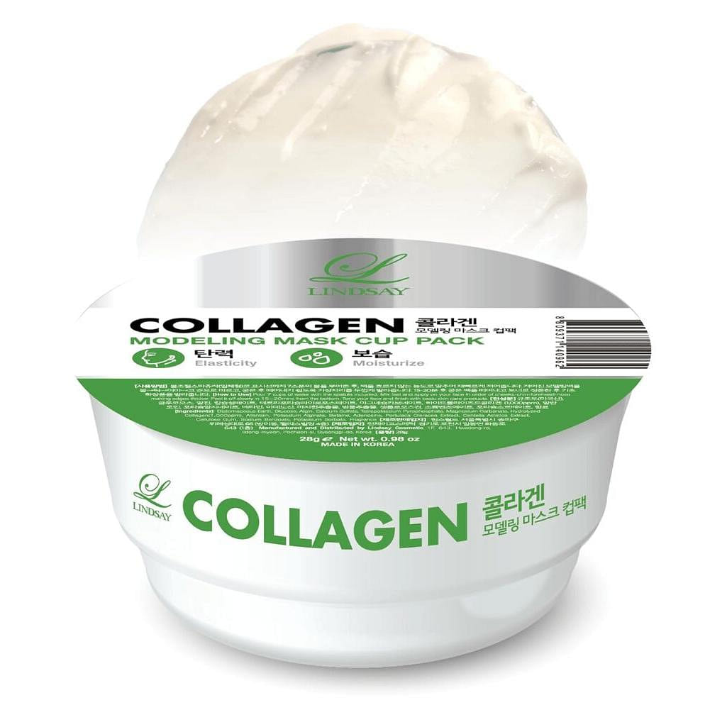 Lindsay Collagen Modeling Mask Cup Pack 28g 1 each