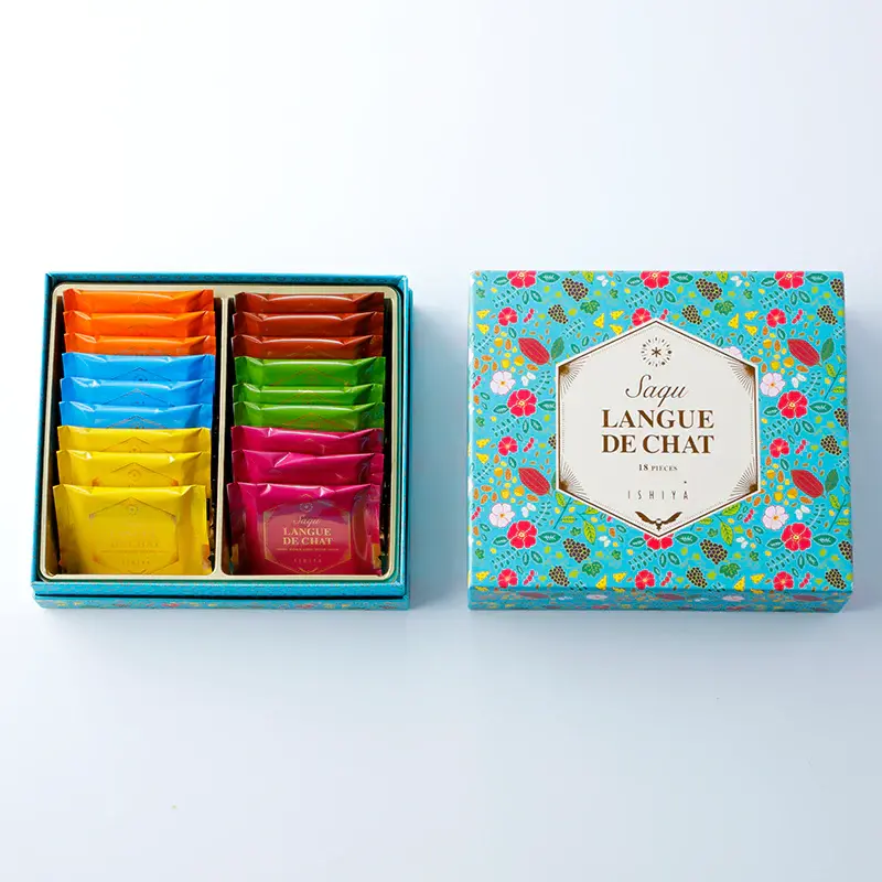 Get 【Japan DirectMail】Saqu LANGUE DE CHAT assortment 18 pieces