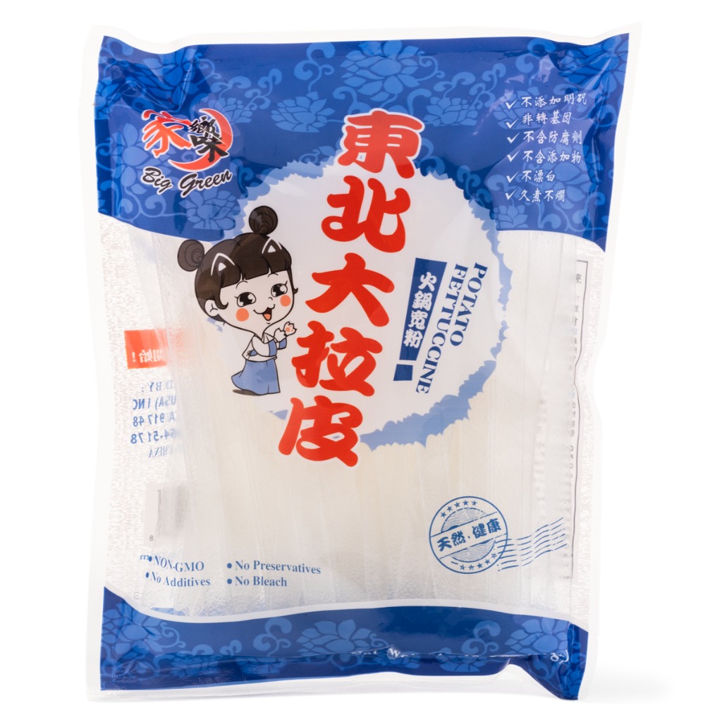 Big Green 寛粉皮 極太中国春雨 - Weee!