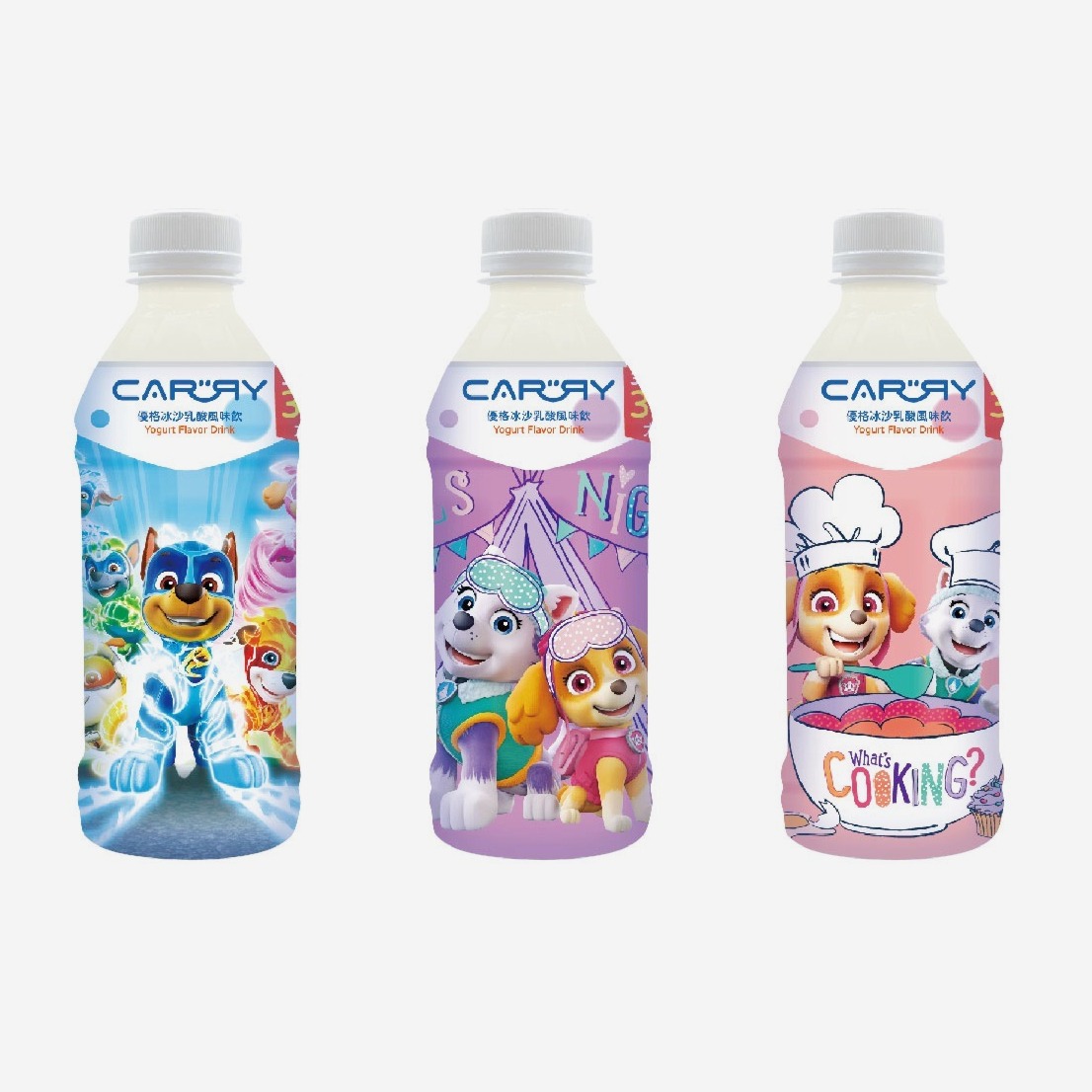 PAW PATROL ORIGINAL YOGURT DRINK 3 bottle