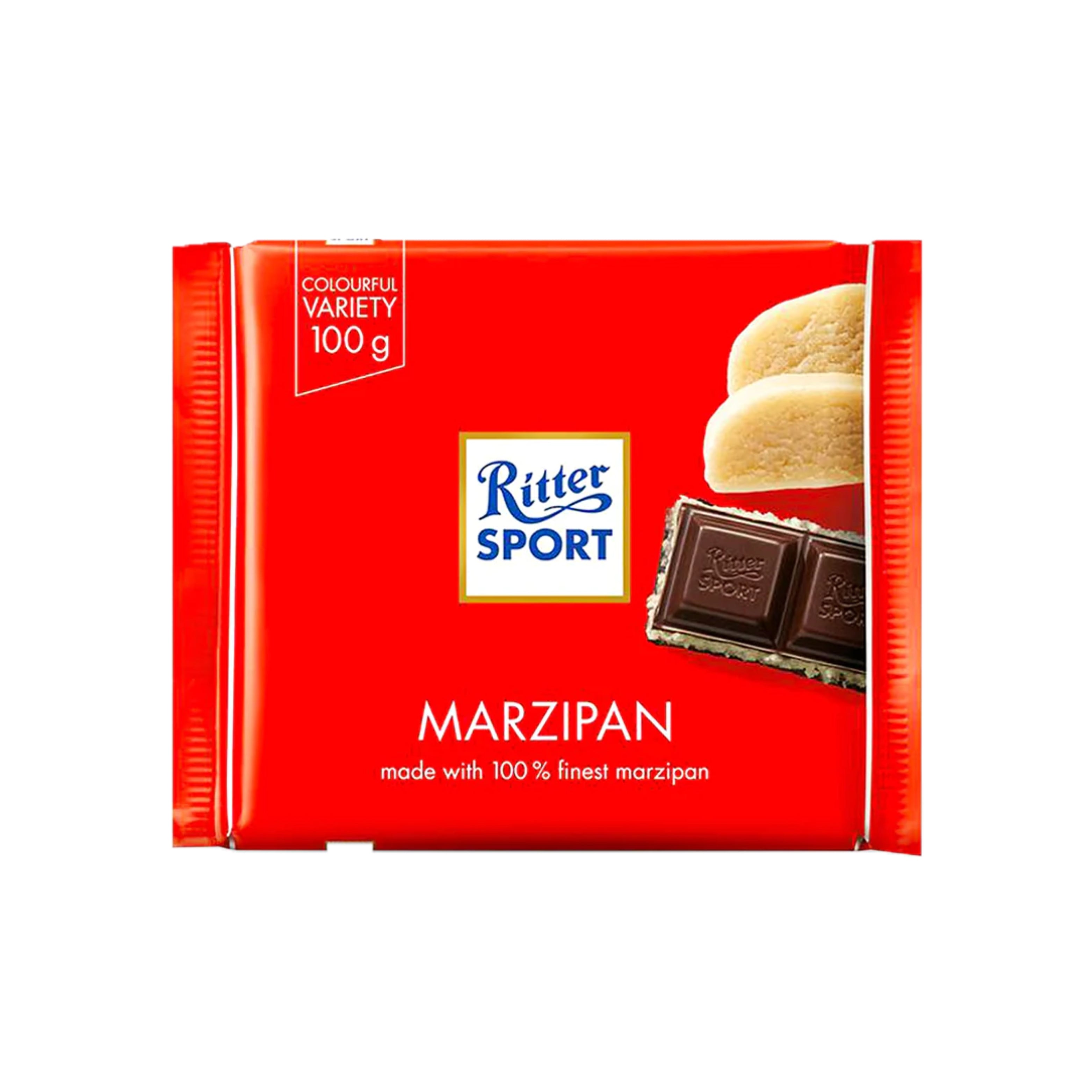 Ritter Sport Dark Chocolate With Marzipan Bar (Germany) - Weee!