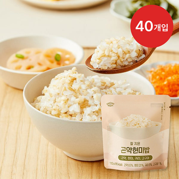 夜食糙米蒟蒻飯