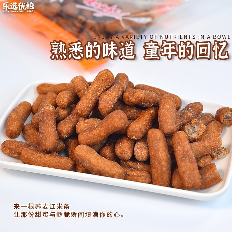 荞麦粗粮江米条乔麦传统老味道300g*1