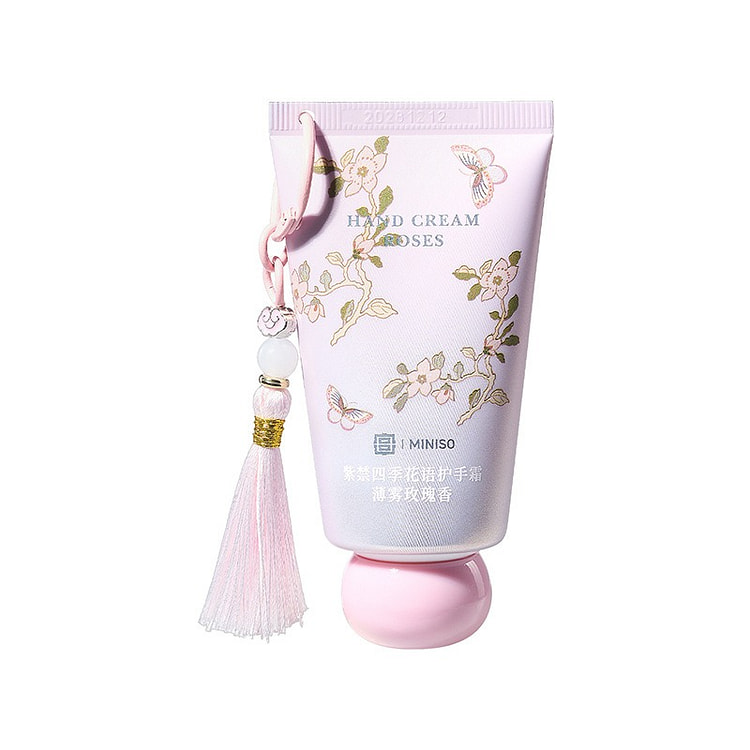 MINISO Hand Cream: Light Mist Rose Scent 50 g