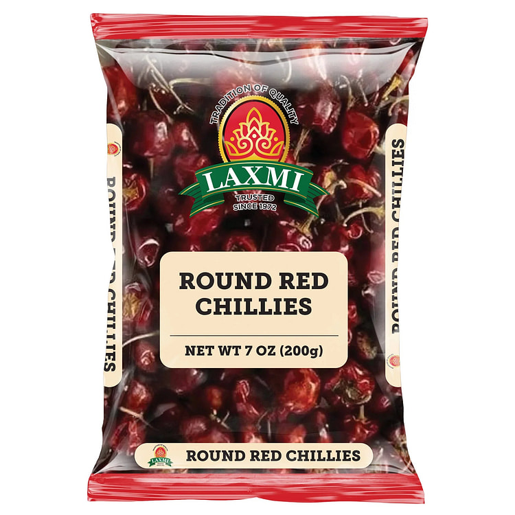 Laxmi Round Red Chillies 200 g