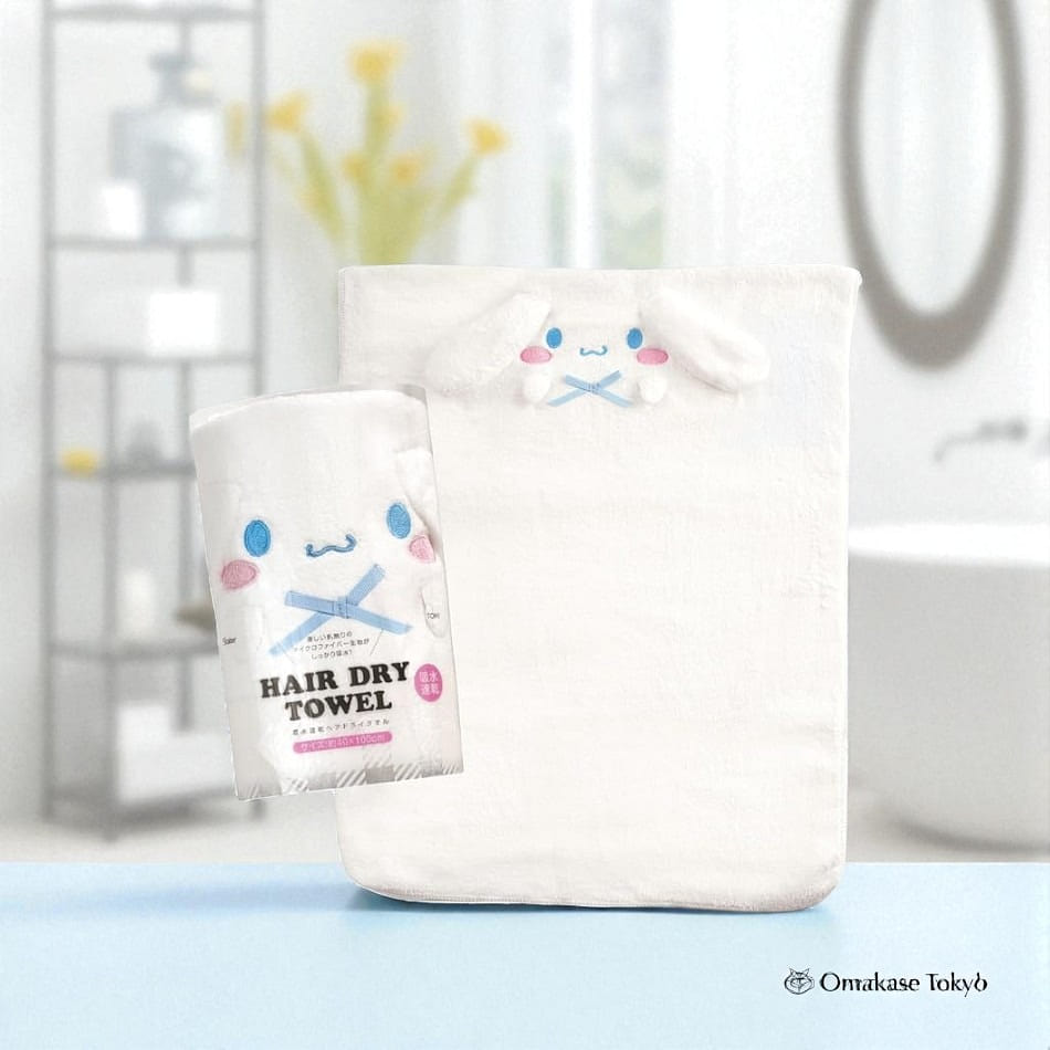 Skater Sanrio Hair Towel CInnamoroll 150 g