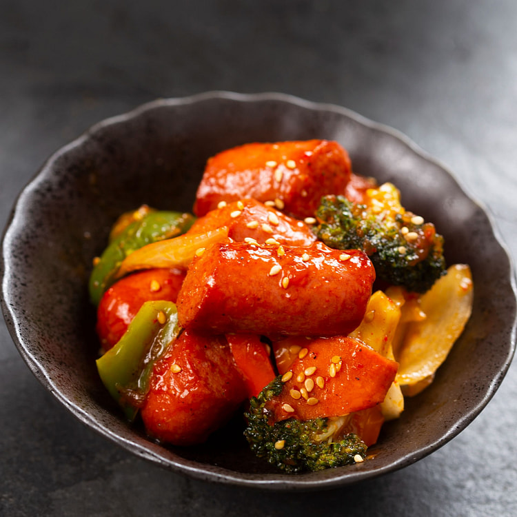 韩式香肠炒蔬菜 180 克