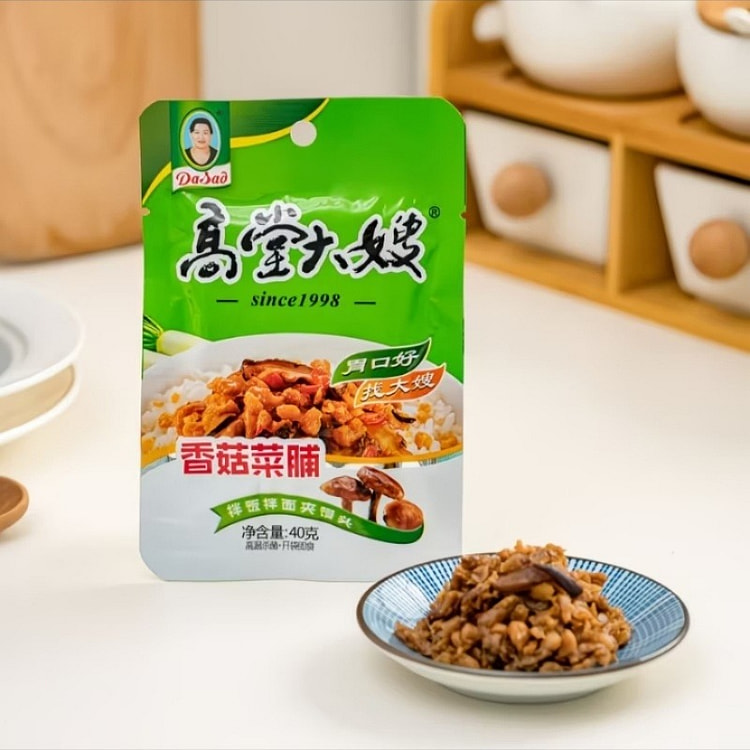 Shiitake Mushroom and Preserved Radish Side Dish 300 g