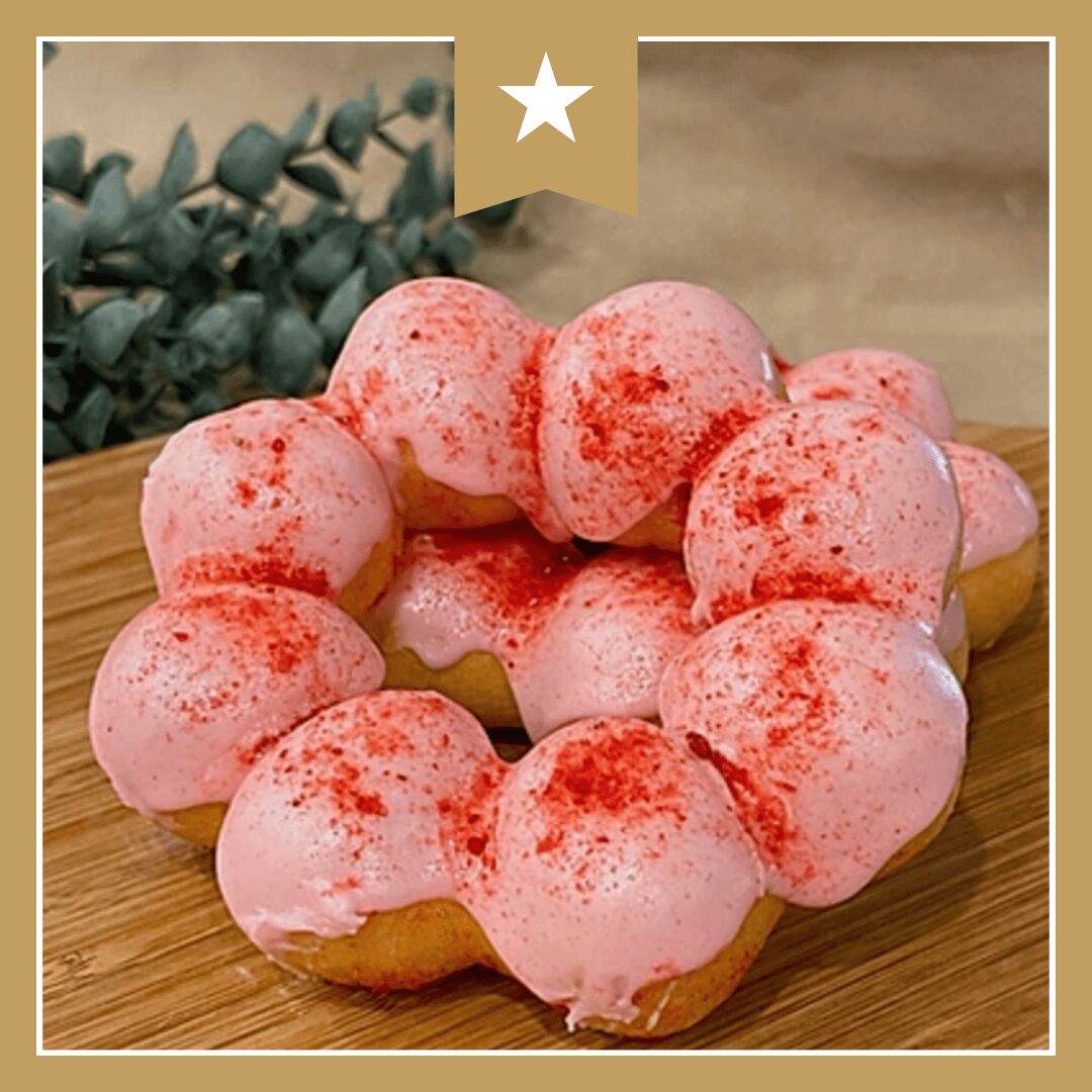 Sunmerry - Strawberry Mochi Donut 1 count - Weee!, image size:1080x1080