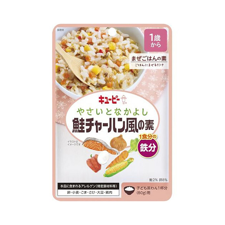 丘比 宝宝辅食鲑鱼炒饭味 1岁+ 60g