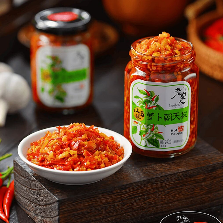 Honest Man's Radish chili sauce 240g