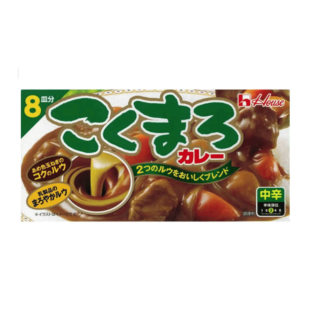 Kokumaro curry (medium spicy) 140g x 3 pieces 3 box