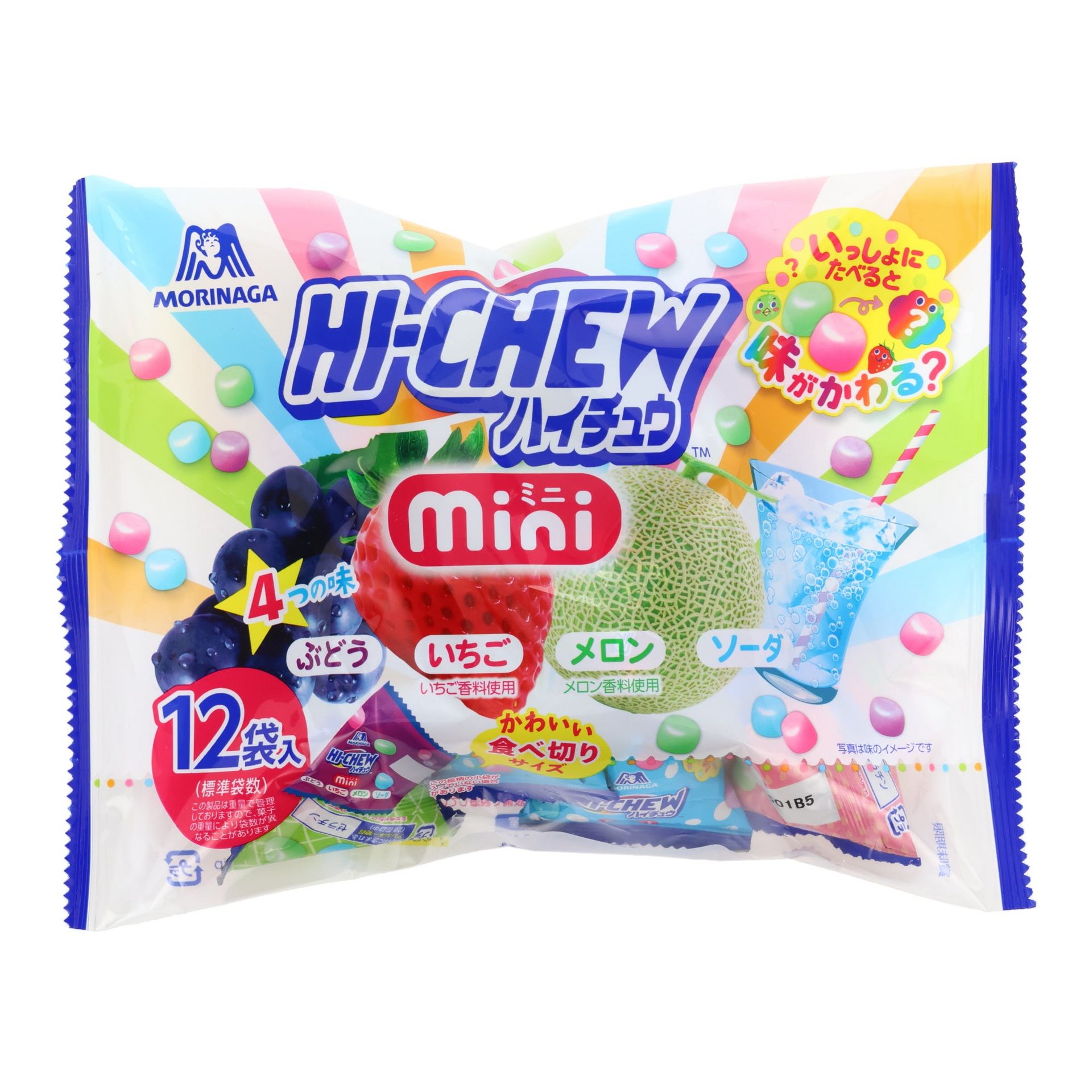 Hi-Chew Fruit Assorted Flavors (12 pieces) 134 그램