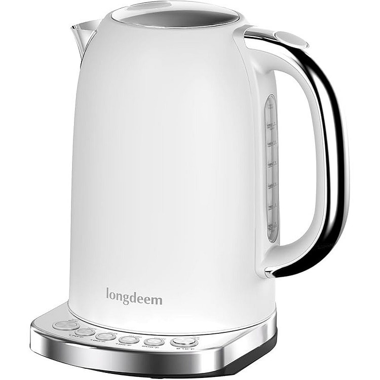 1.7L Electric Kettle, 5 Temperature Presets, White