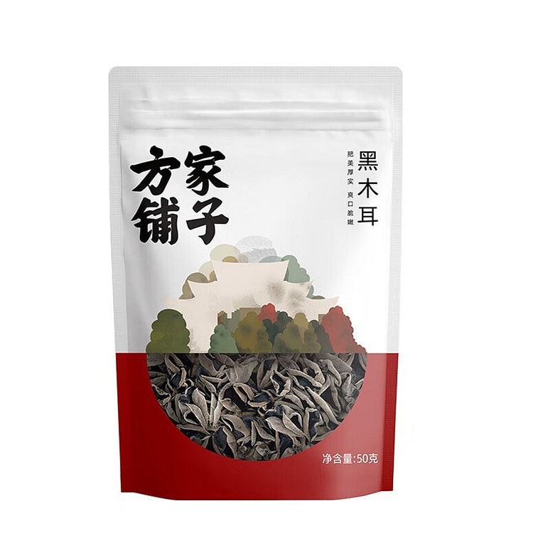 方家铺子 黑木耳 50 克