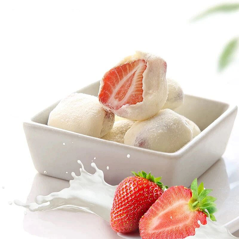 Milky Strawberry Balls,Sweet And Not Greasy 150 g